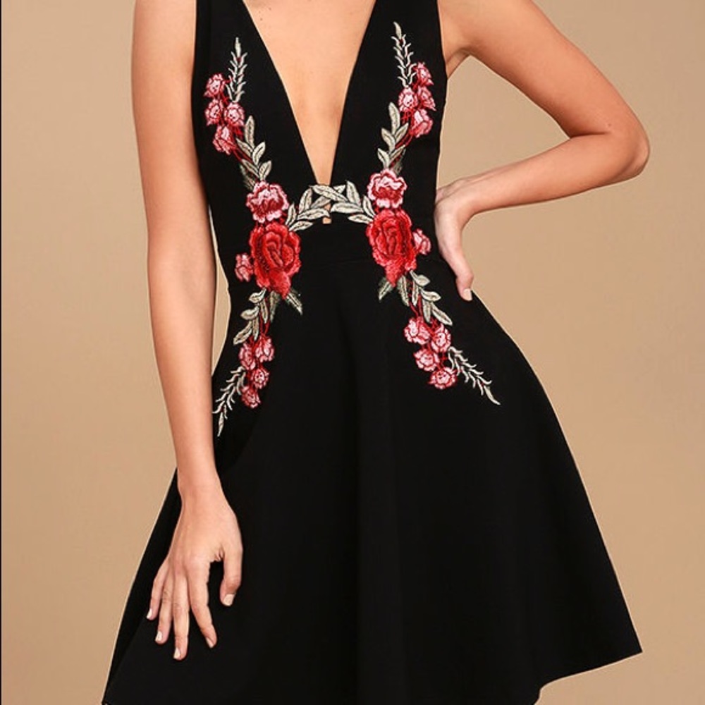 Lulus Floral Dress - Picture 2 of 8